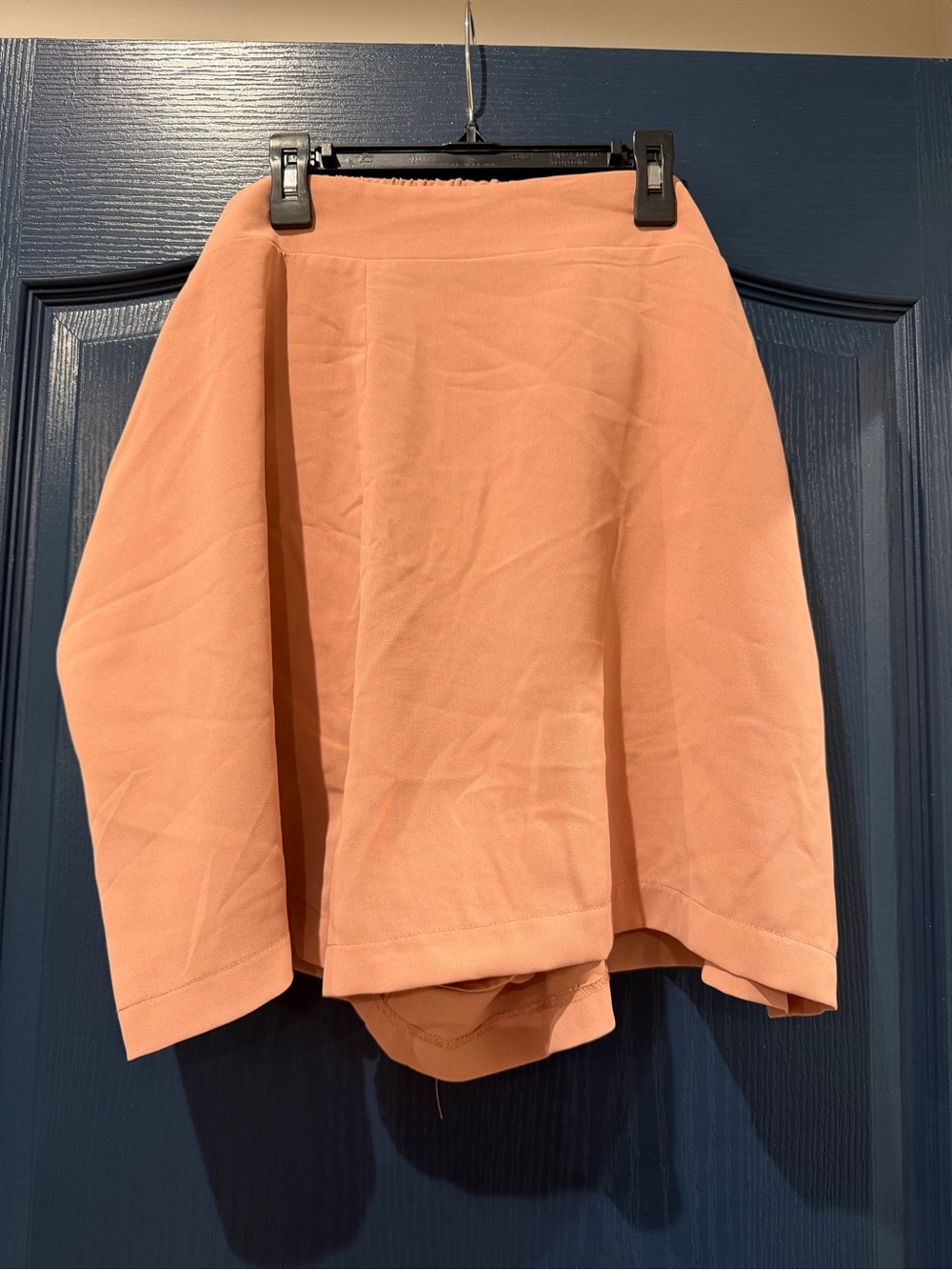 ARULA Peachy Coral Skater Shorts